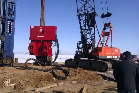 Вибропогружатель A-LIFT Muller MS-40 HFV