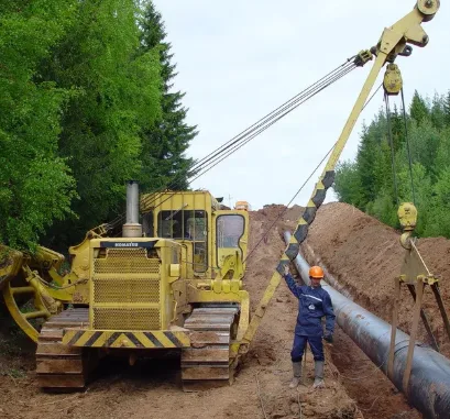 Трубоукладчик большого диаметра  Komatsu D355C-3