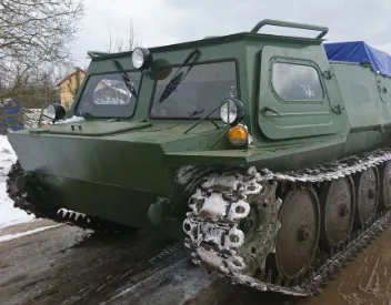 Гусеничный вездеход ГАЗ 73