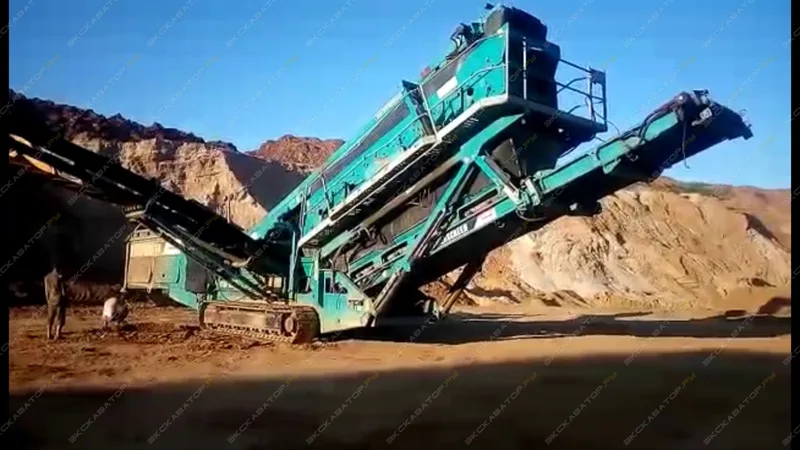 Грохот Powerscreen Chieftain 2100X track (3 Deck)