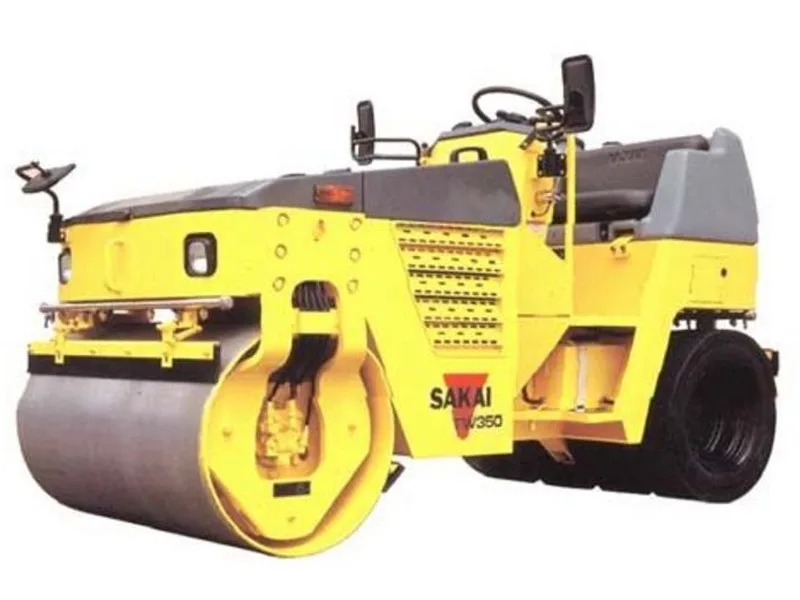 Вибрационный комбинированный каток        SAKAI TW-350