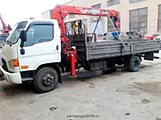 Длинномер Hyundai с манипулятором