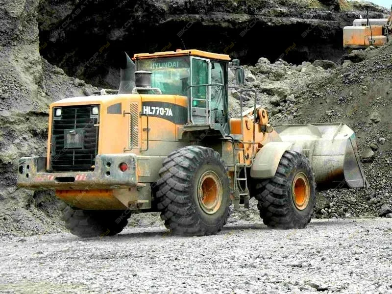 Фронтальный погрузчик Hyundai HL 770