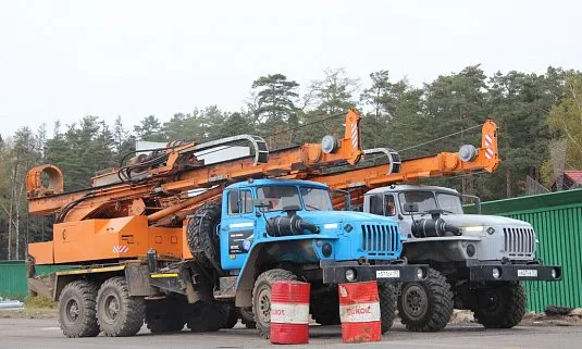 Мобильная буровая установка Урал MKD-3