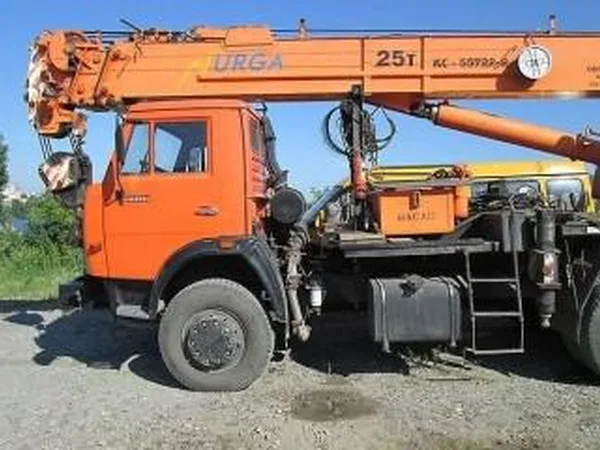 Автокран Юргинец КС-55722-2 на шасси КамАЗ