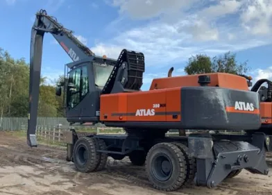 Перегружатели колесные Atlas 350 MH