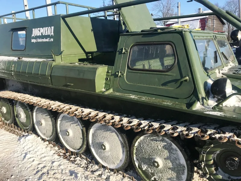 Гусеничный вездеход ГАЗ 33104 Валдай DA26
