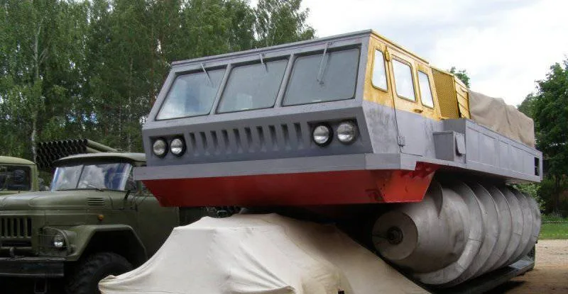 Шнекороторный вездеход ЗИЛ 440КО-4Д