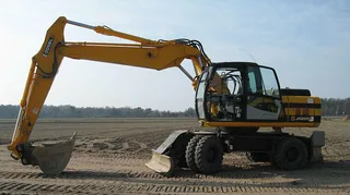 Колесный экскаватор JCB JS 200W