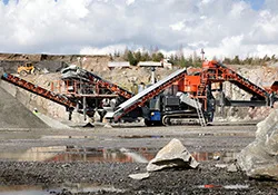Мобильная дробилка SANDVIK UJ440E (CM1208F)