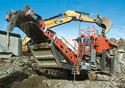 Мобильная дробилка SANDVIK UJ640 (CM1511)