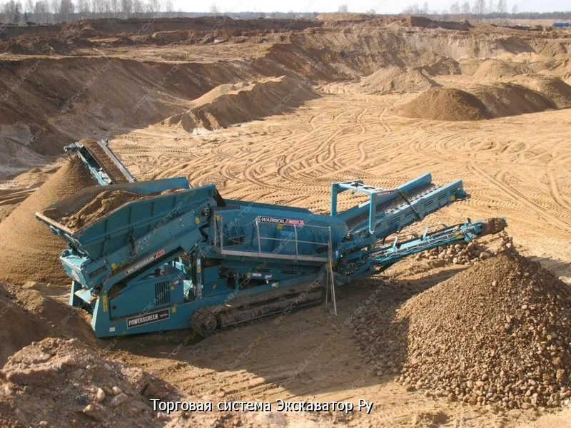 Грохот Powerscreen Warrior 1800