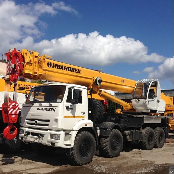 Автокран ИВАНОВЕЦ КС-65740-8