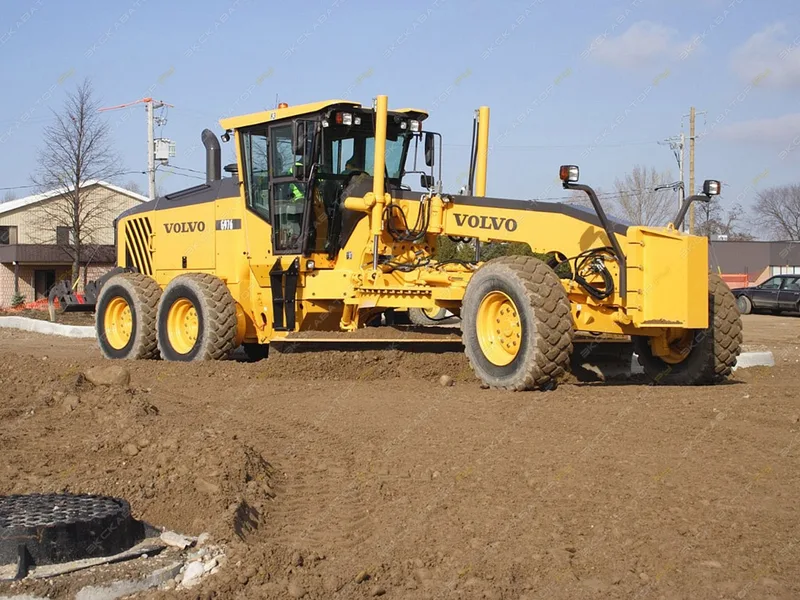 Тяжелый автогрейдер Volvo G976