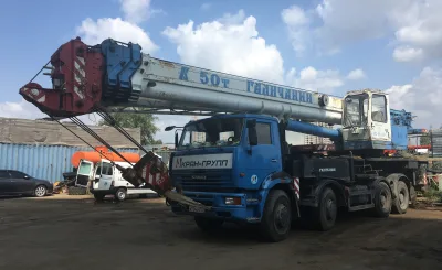 Автокран Галичанин КС-65713-6 шасси МЗКТ-652714 (8 х 8)