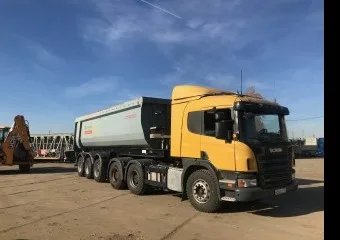 Самосвальный прицеп Scania P 380 8x4