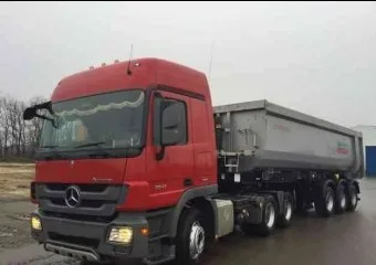 Самосвальный прицеп Mercedes -Benz Unimog U400 WBT 35