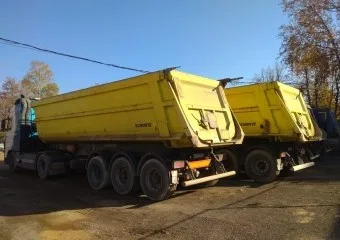 Самосвальный прицеп Scania P 380 8x4