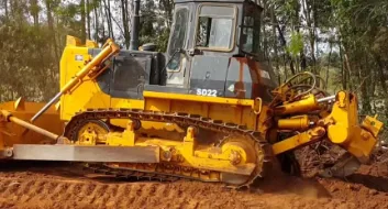 Тяжелый бульдозер Shantui SD22