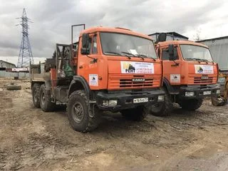Мобильная буровая установка Камаз АГП-29РТ (шасси KАМАЗ-43114 6x6)