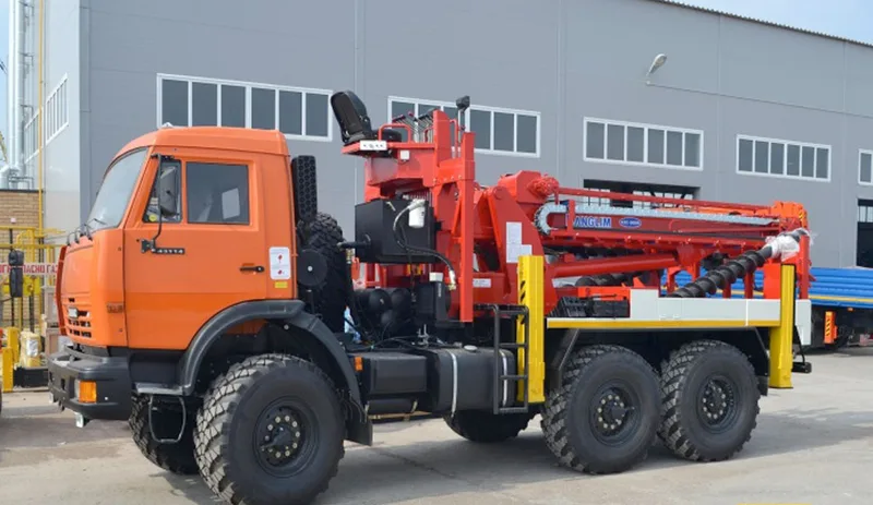 Мобильная буровая установка Камаз ПСС-141.36 (шасси КАМАЗ-65115 6х4)