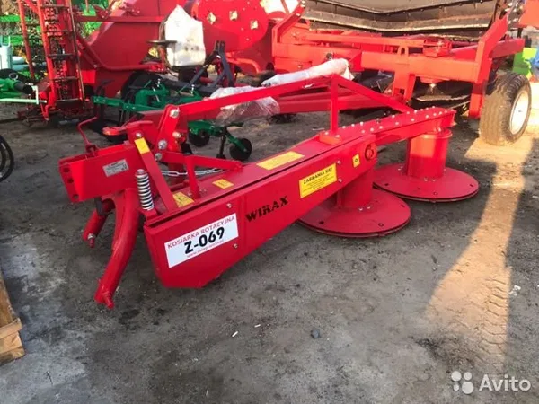 Косилка Wirax 1.65 м. роторная навесная двухдисковая