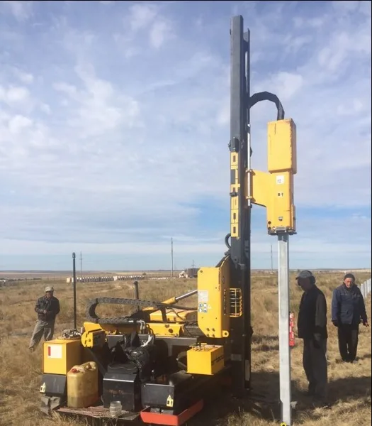 Машина для установки барьерных ограждений ORTECOORTECO BTP 800 HD