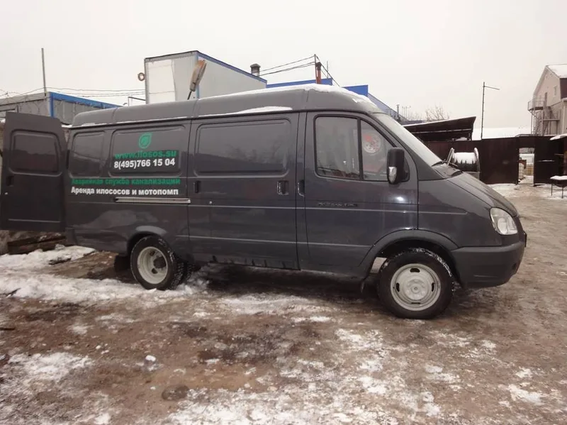 Каналопромывочная машина ГАЗ 2705