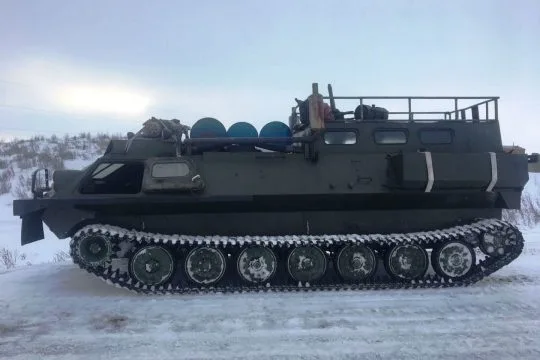 Гусеничный вездеход ЭКОМТЕХ МКДС-3110 зимний вариант