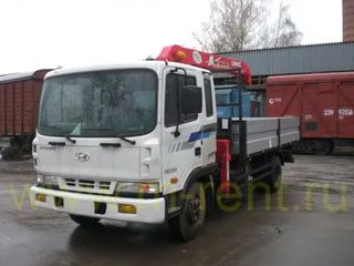 Манипулятор Hyundai AM-10 на шасси Hyundai HD 370