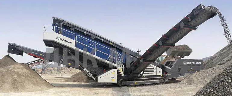 Мобильная дробилка KLEEMANN MS 14 Z