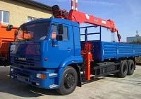 Манипулятор КамазКамаз ДС-142Б (шасси КАМАЗ-65115 6х4)