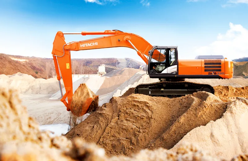 Гусеничный экскаватор Hitachi ZX330LC