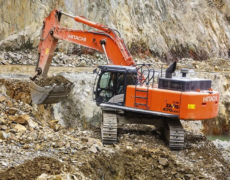 Гусеничный экскаватор Hitachi ZX470-5G