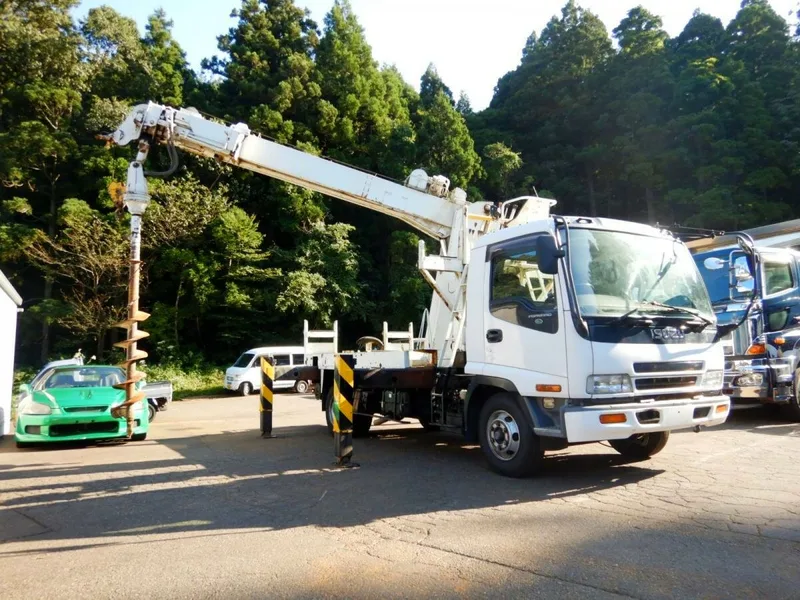 Мобильная буровая установка ISUZU ELF 7.5