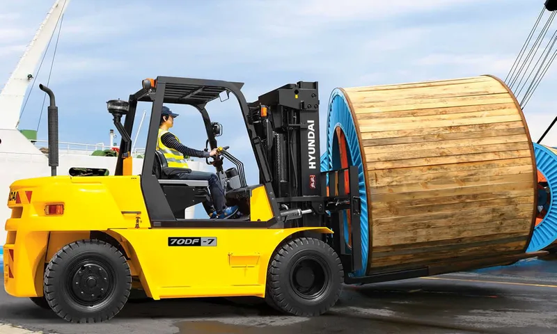 Вилочный погрузчик Hyundai 70DF-7