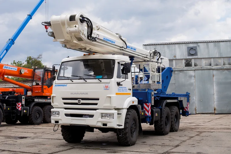 Высотная автовышка Камаз АГП-36