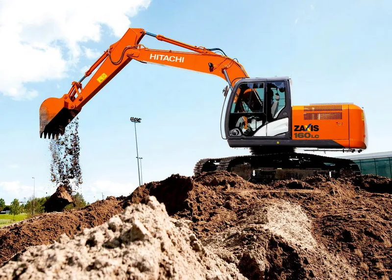 Гусеничный экскаватор Hitachi ZX160LC-5G