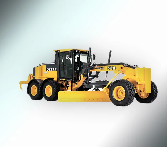 Тяжелый автогрейдер John Deere 6*6