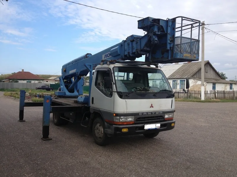 Средневысотная автовышка Mitsubishi canter