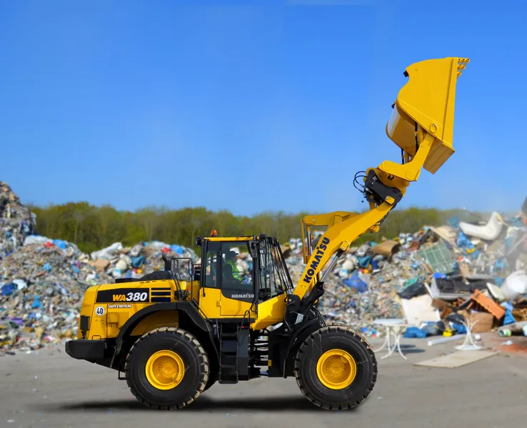 Фронтальный погрузчик Komatsu WA380