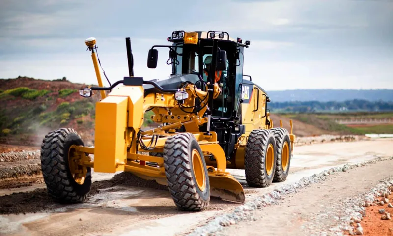 Тяжелый автогрейдер Caterpillar 160