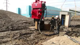 Вибропогружатель MULLER MS 24 HFV