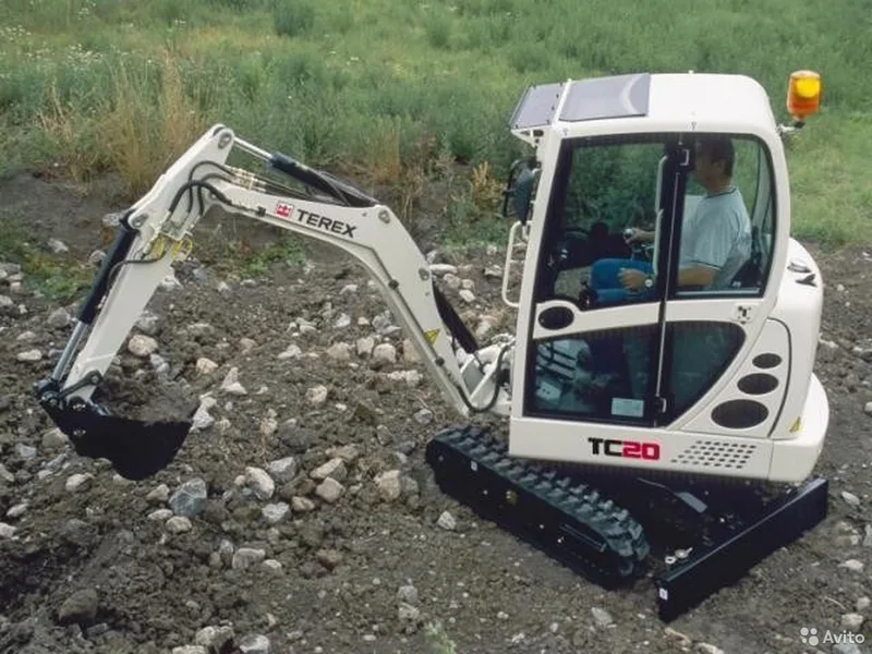 Аренда мини-экскаватора terex