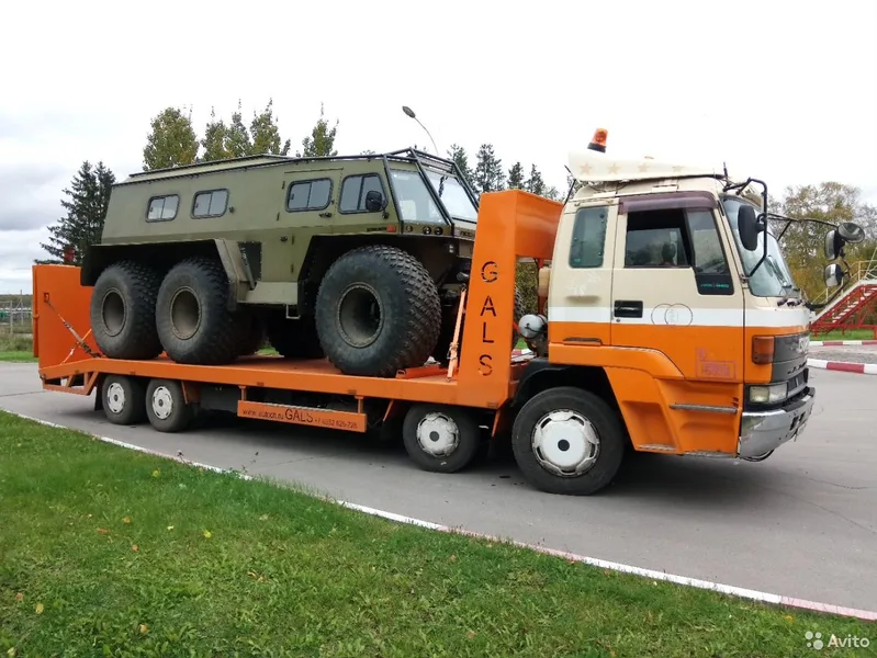 Трал-низкорамный.Услуги Эвакуатор грузовой-Вологда