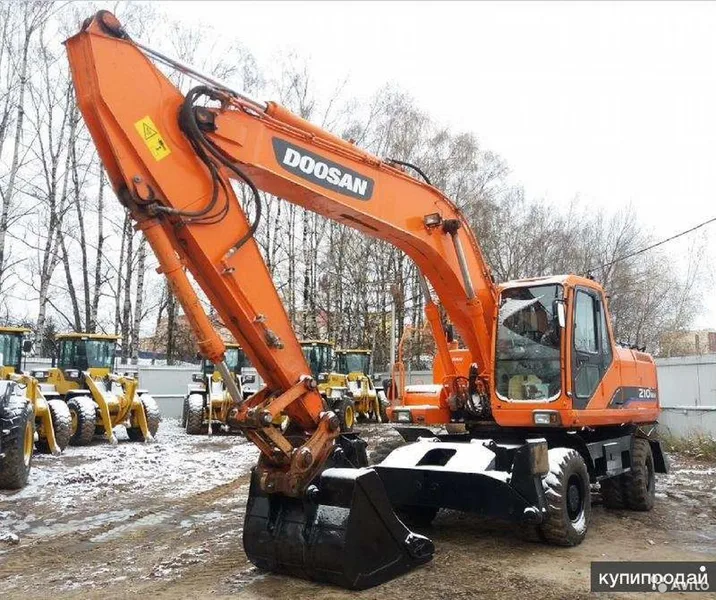 Услуги экскаватора полноповоротного Doosan 210