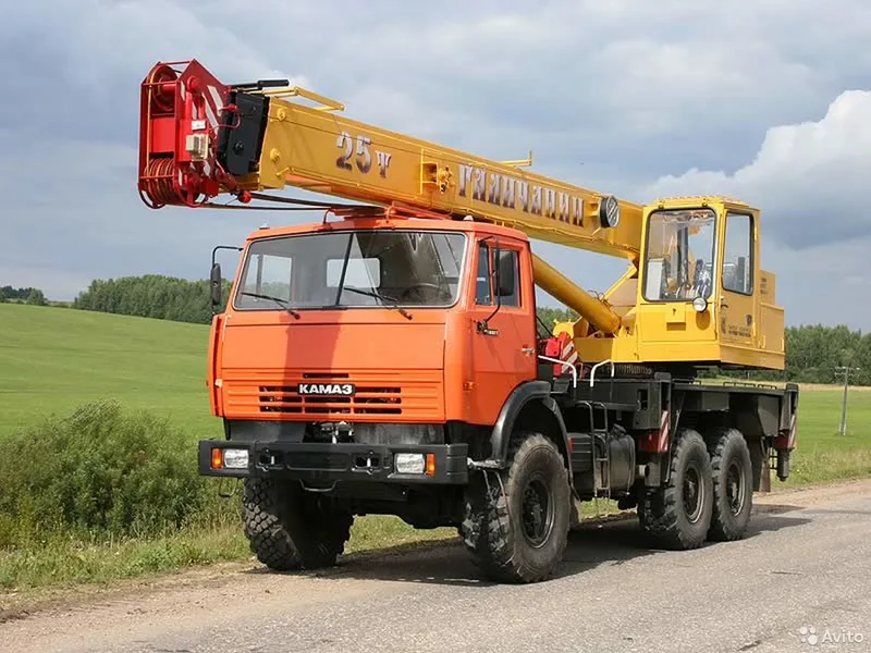 Услуги автокрана 25 тонн