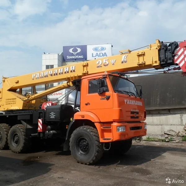 Заказ Автокрана 25 тонн стрела 22-31 метра