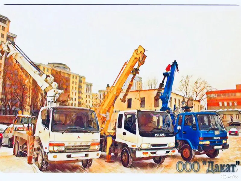Аренда и услуги ямобура в Санкт-Петербурге и Леноб
