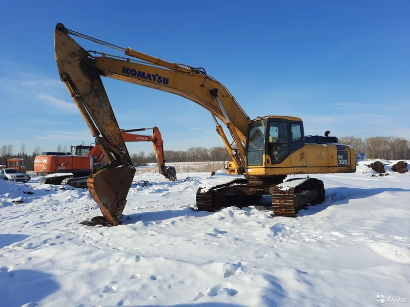 Аренда экскаватора Komatsu PC300, PC200